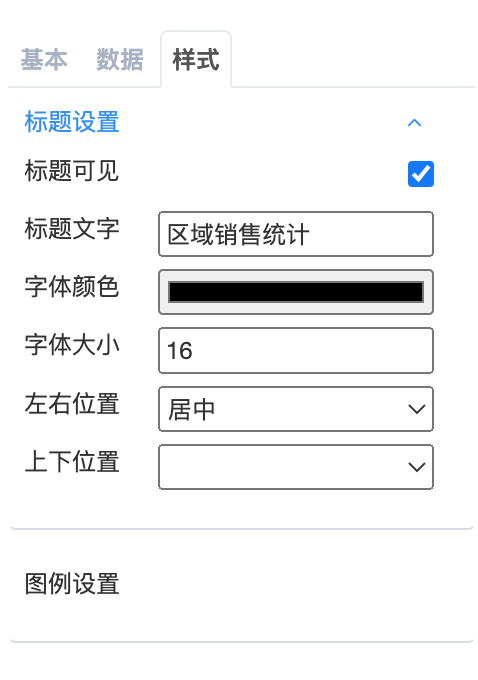柱状图图标题设置