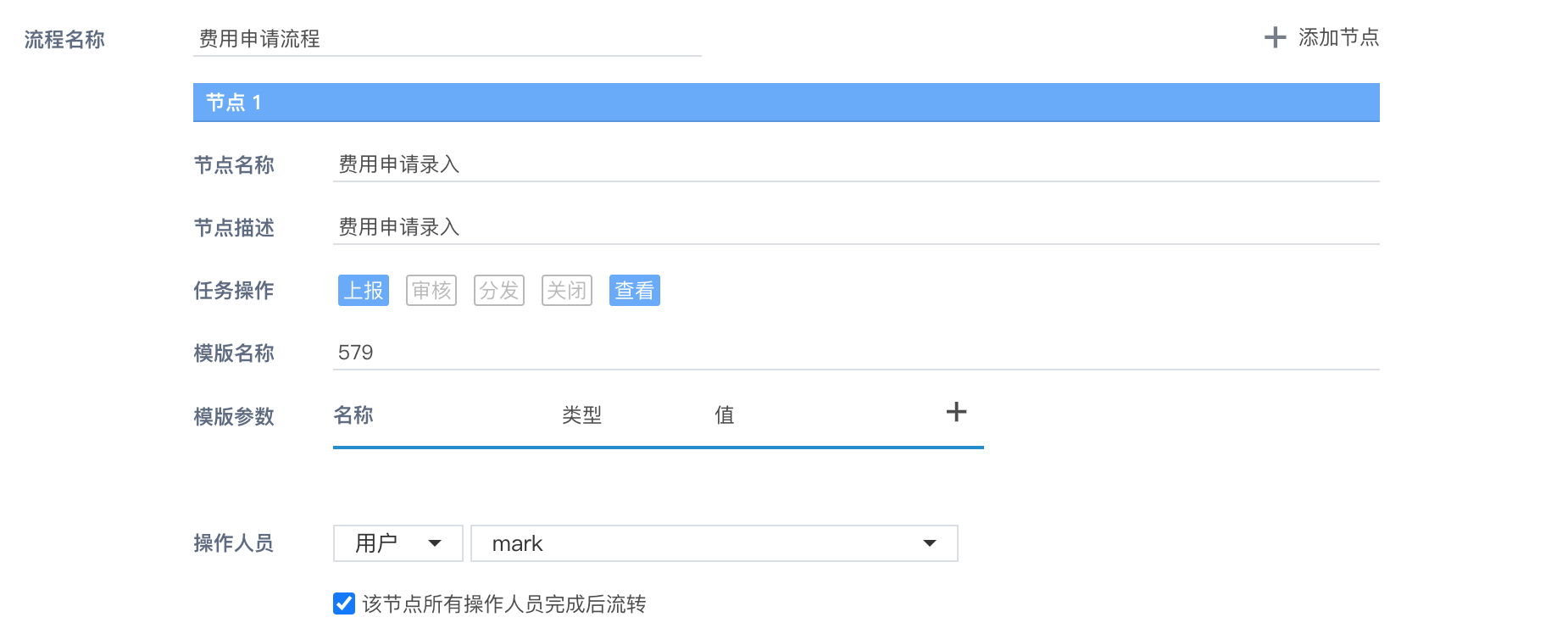 费用报销流程节点1